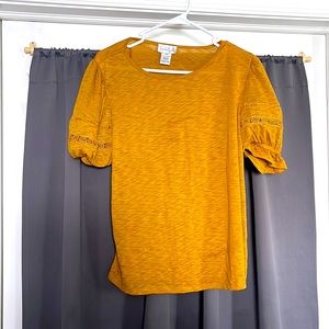 New Women’s 1X Sleek Burnt Orange top